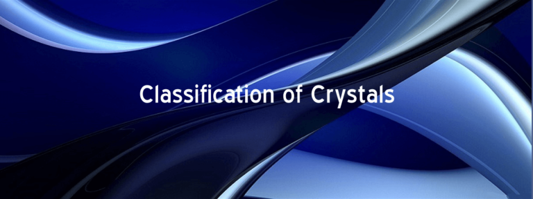 crystals classification
