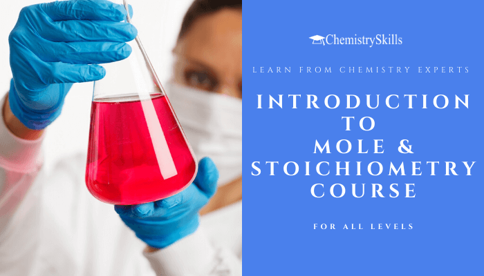 Introduction to mole and stoichiometry course feature image