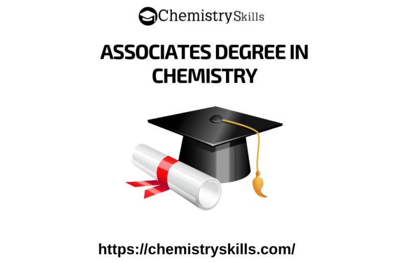 Associates Degree In Chemistry? Chemistry Skills
