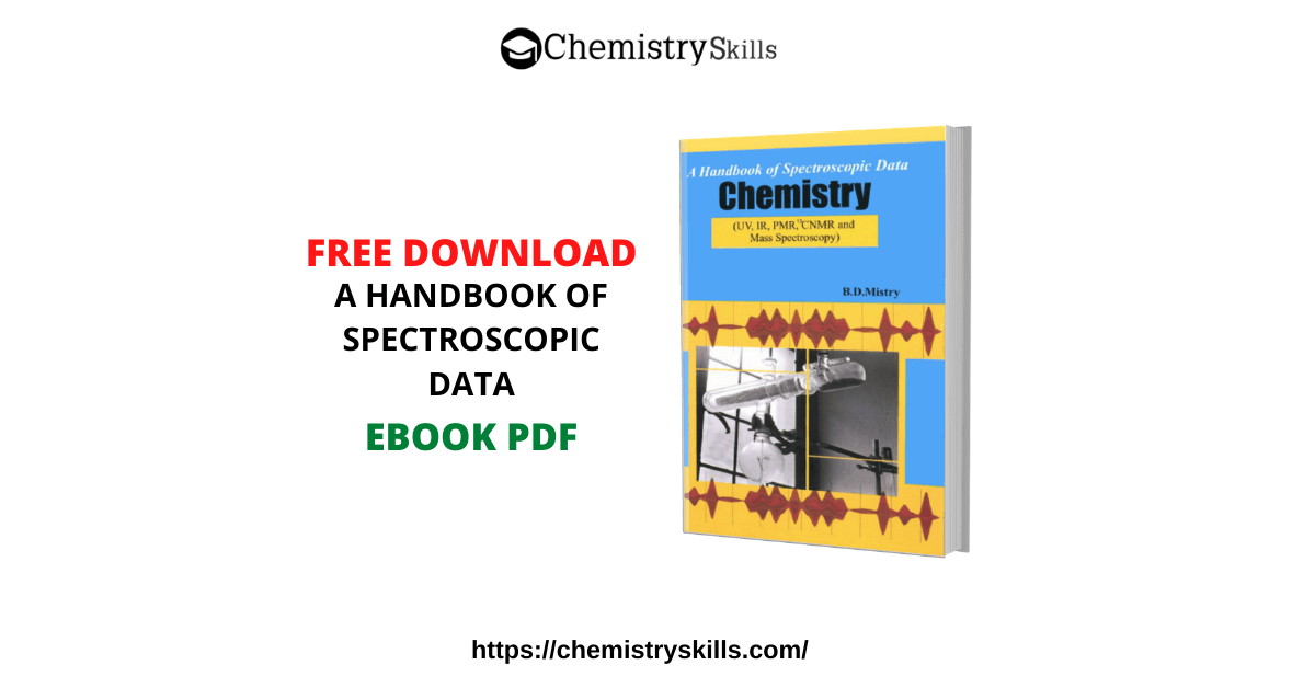 A Handbook of Spectroscopic Data eBook pdf feature image