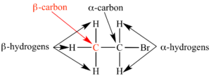 beta carbon atom