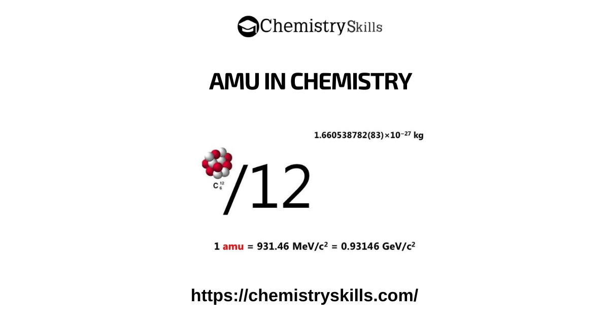 how-to-find-amu-in-chemistry-chemistry-skills